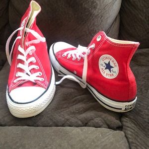 Women’s high top Chuck Taylor sneakers